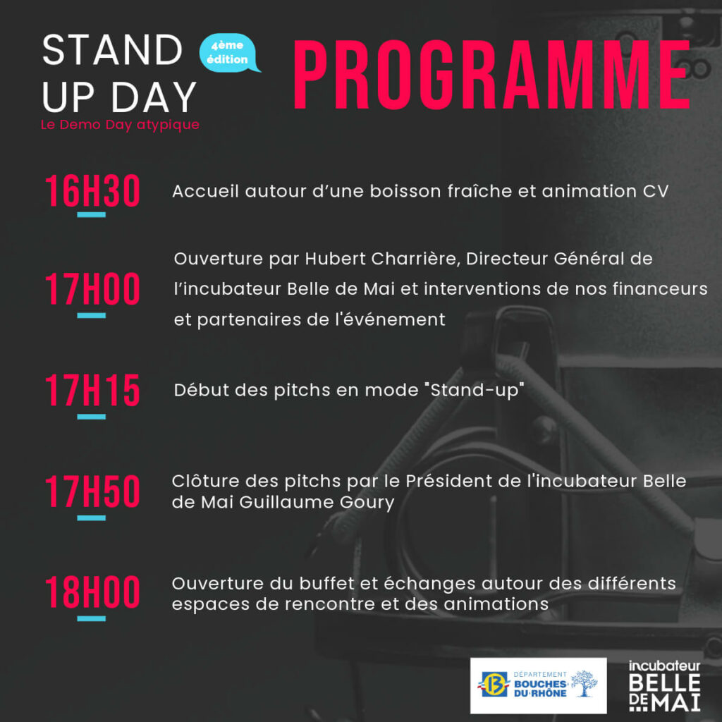 Programme du Stand-Up Day 2025
